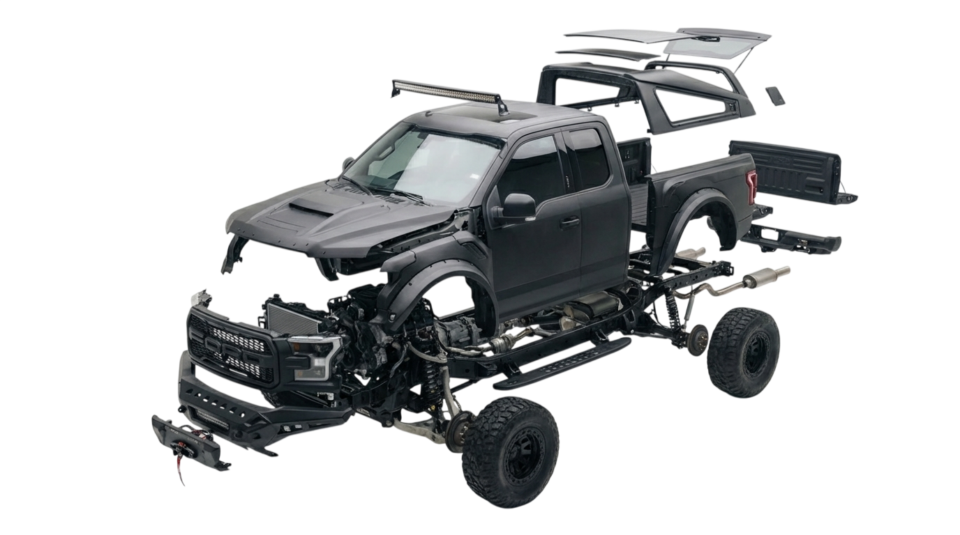 Ford Raptor Blindado Fortiglass — Anatomía del Blindaje